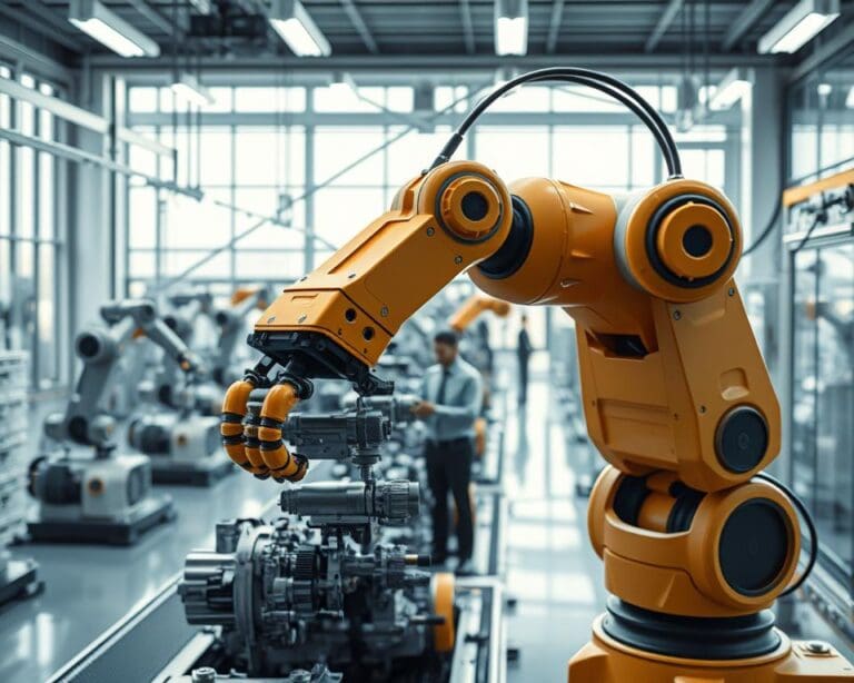 Hoe werkt industriële robotica?