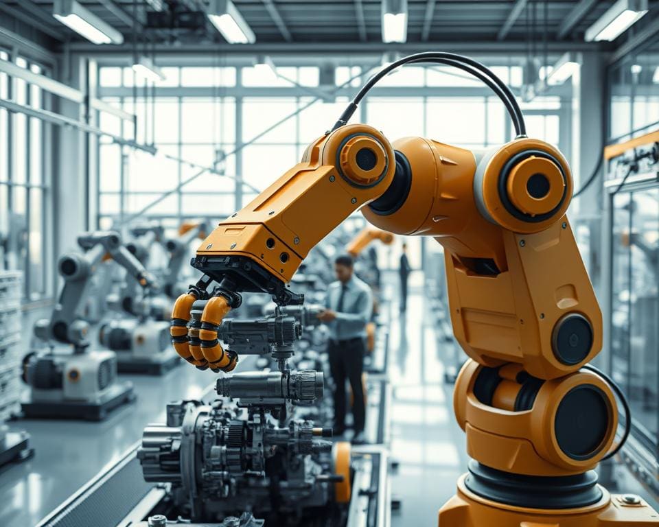 Hoe werkt industriële robotica?
