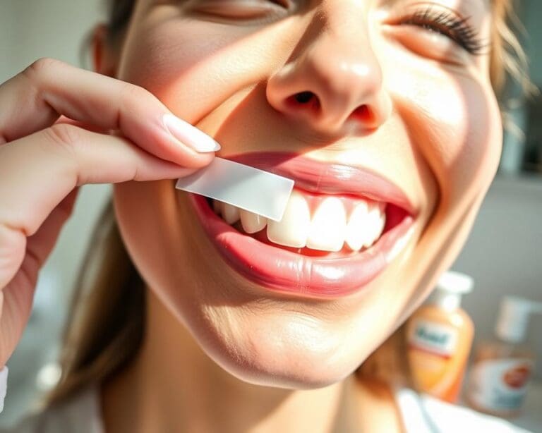 Hoe zorgen milde whitening strips voor geleidelijke tandbleking?