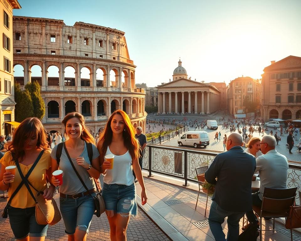 Is een stedentrip naar Rome geschikt voor een weekend?