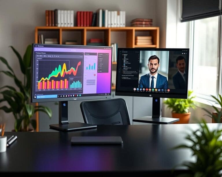 Is een tweede beeldscherm handig voor productief werken?