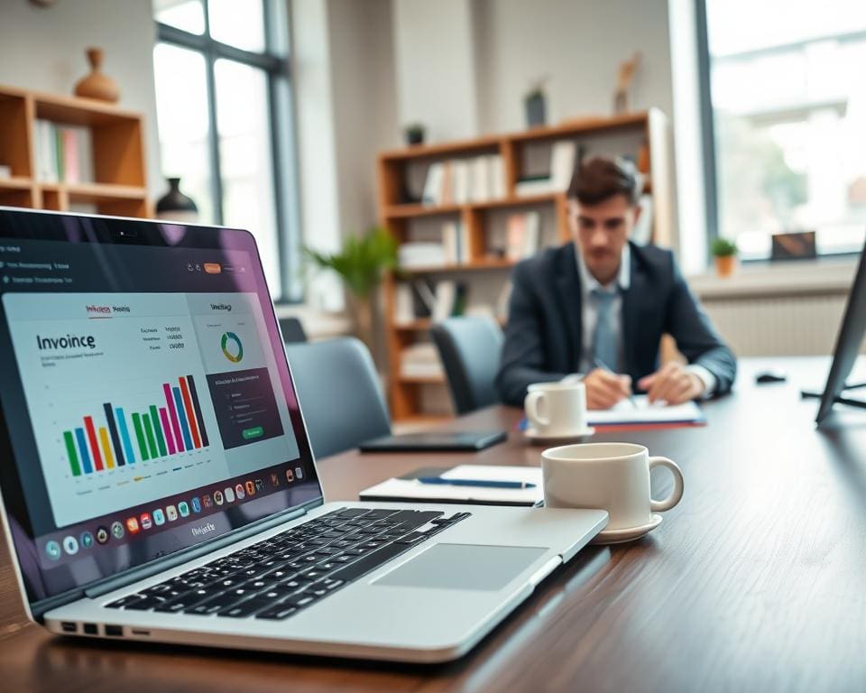 Online facturen versturen via software