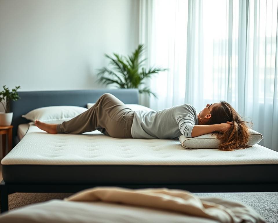 Past een traagschuim matras bij rugklachten?