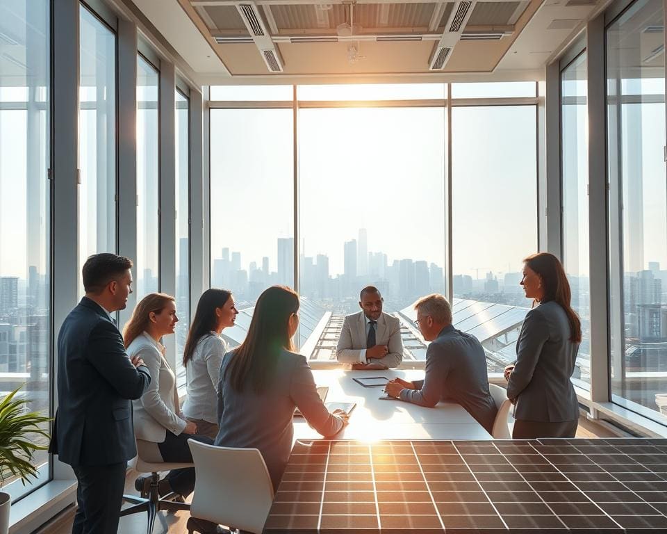 Waarom investeren bedrijven in zonnepanelen op kantoor?