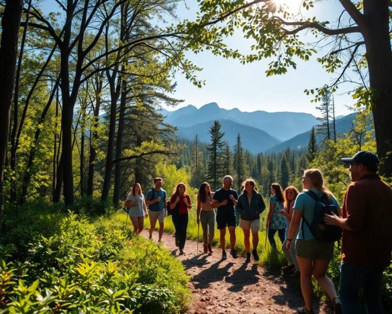 Waarom kiezen mensen voor een wandeltocht in de natuur?