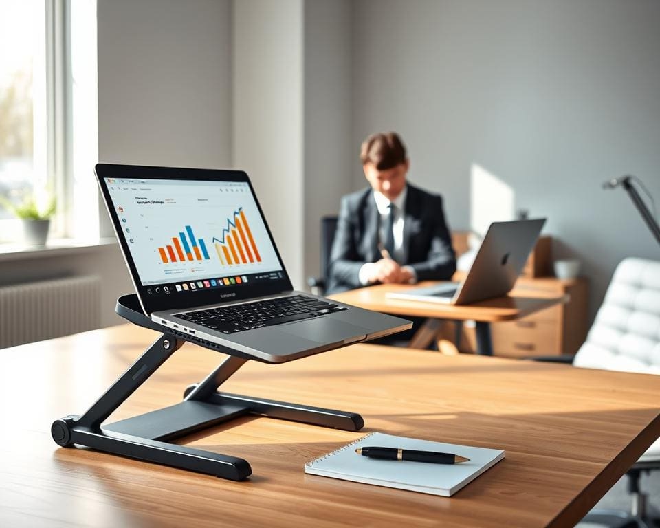 Welke laptopstandaard verbetert je werkhouding?