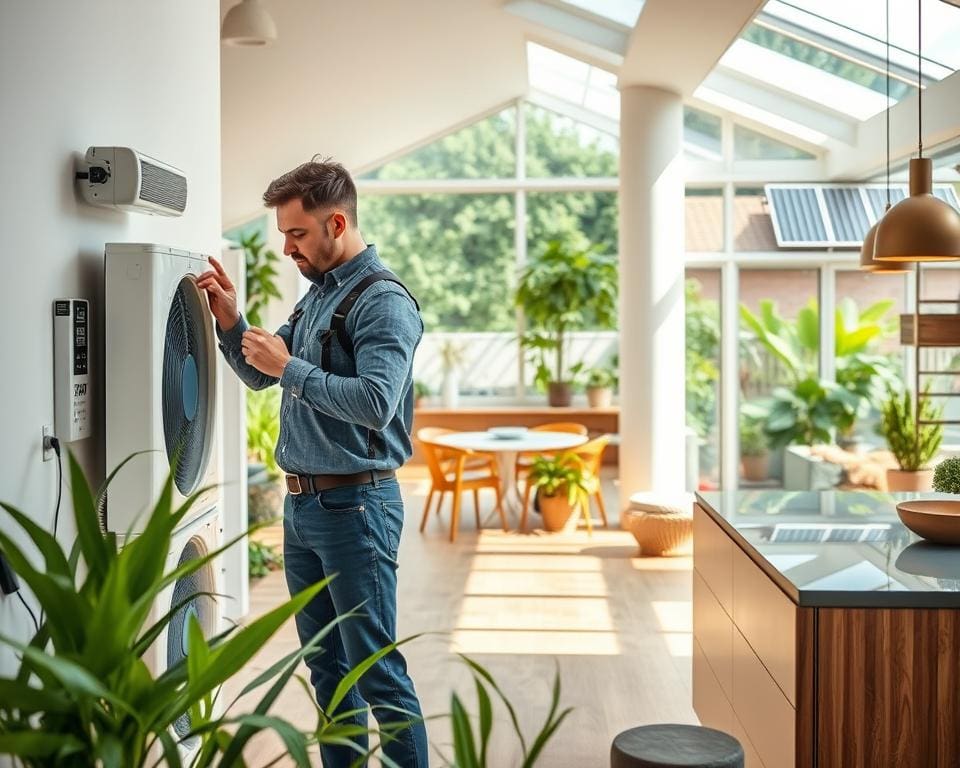 Hoe helpt een installateur bij duurzame woningtechniek?