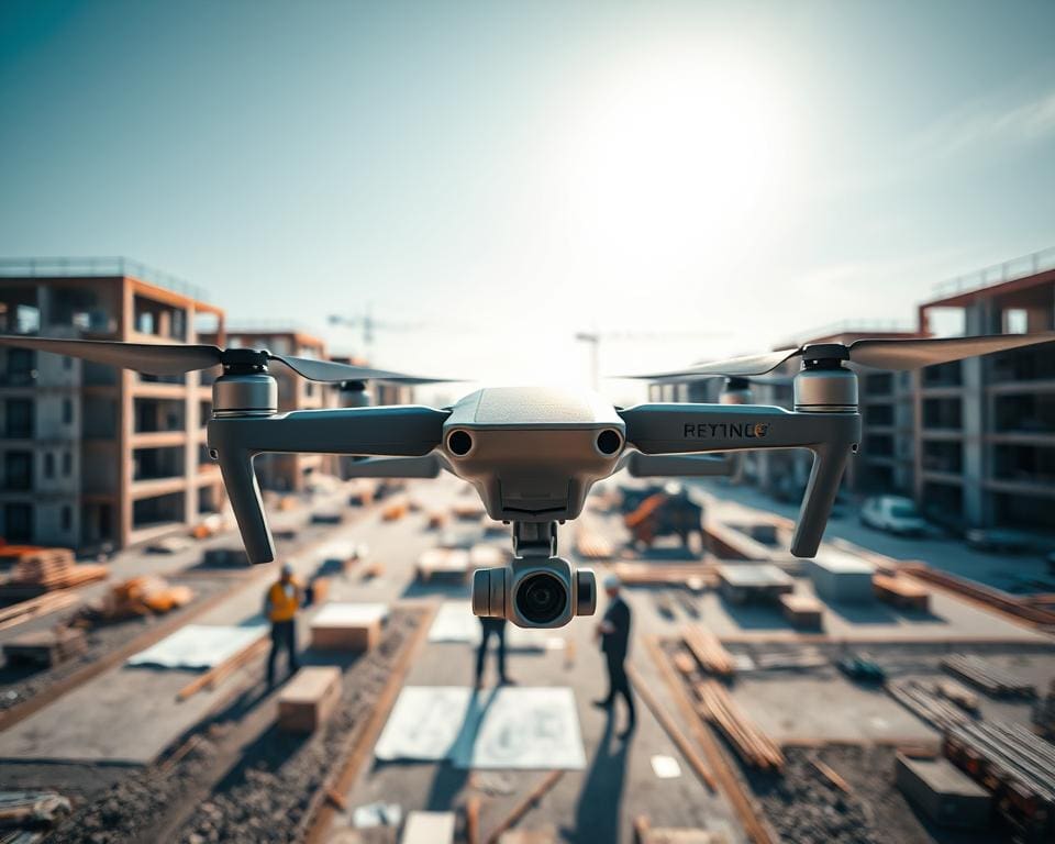 Hoe werken drone beelden voor vastgoed en bouw?