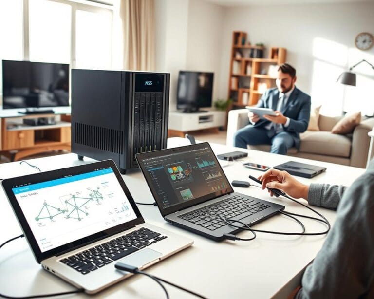 Hoe werkt een NAS-server thuis?