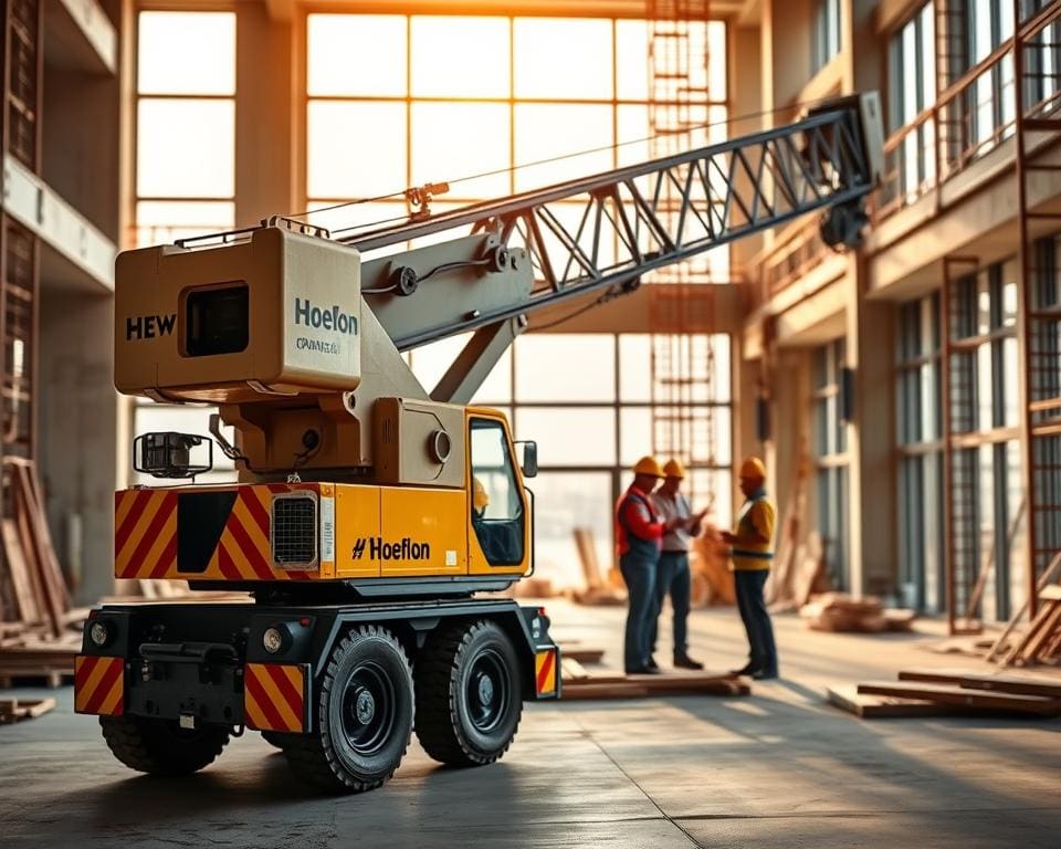 Wat maakt een Hoeflon kraan geschikt voor binnenbouw projecten?