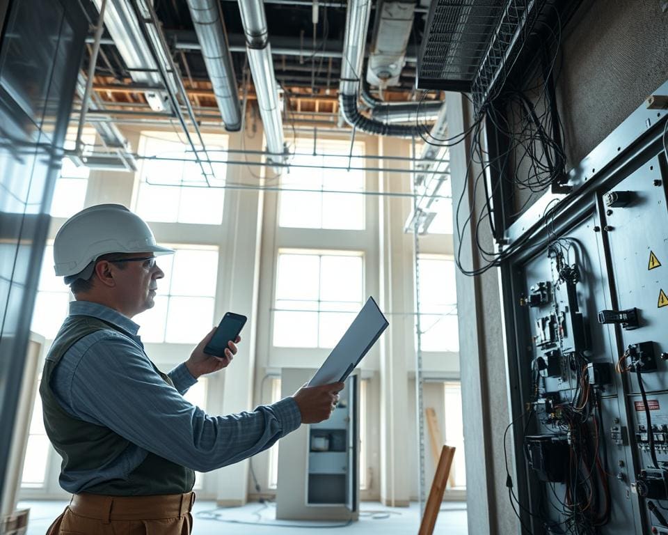 Wat maakt een elektromonteur belangrijk bij utiliteitsbouw?