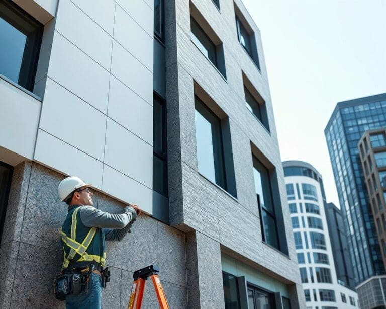 gevelrenovatie composiet panelen