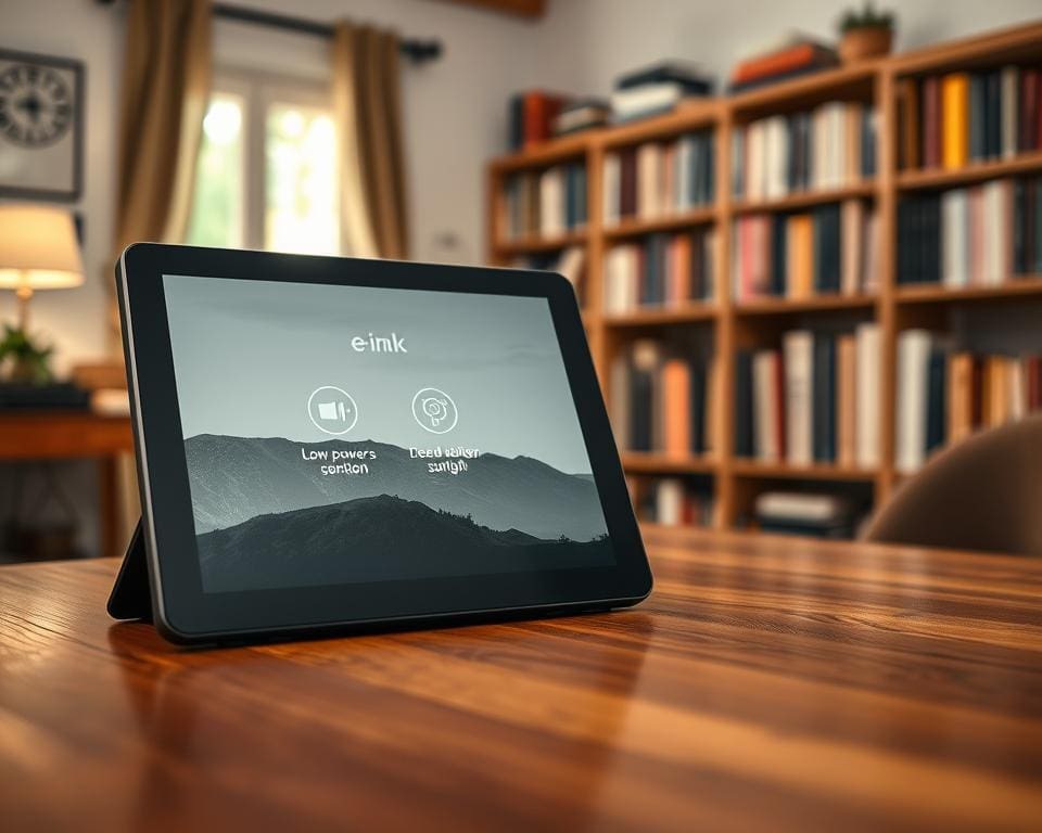 Wat zijn voordelen van een e-ink scherm?