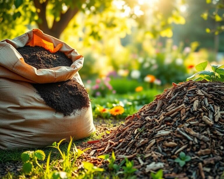 compost en boomschors