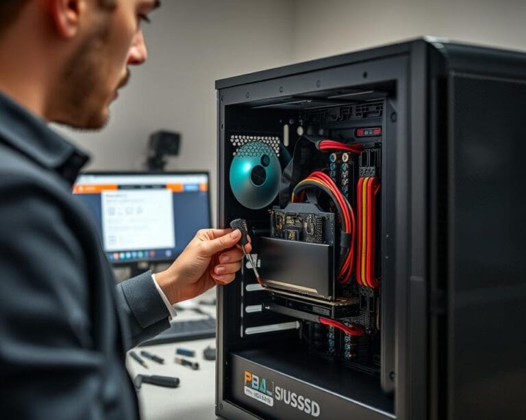 SSD installeren