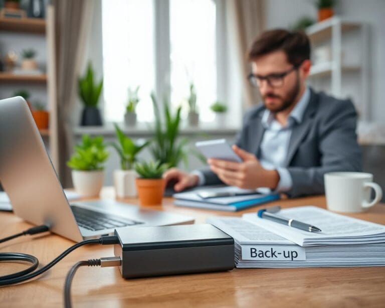 back-up maken