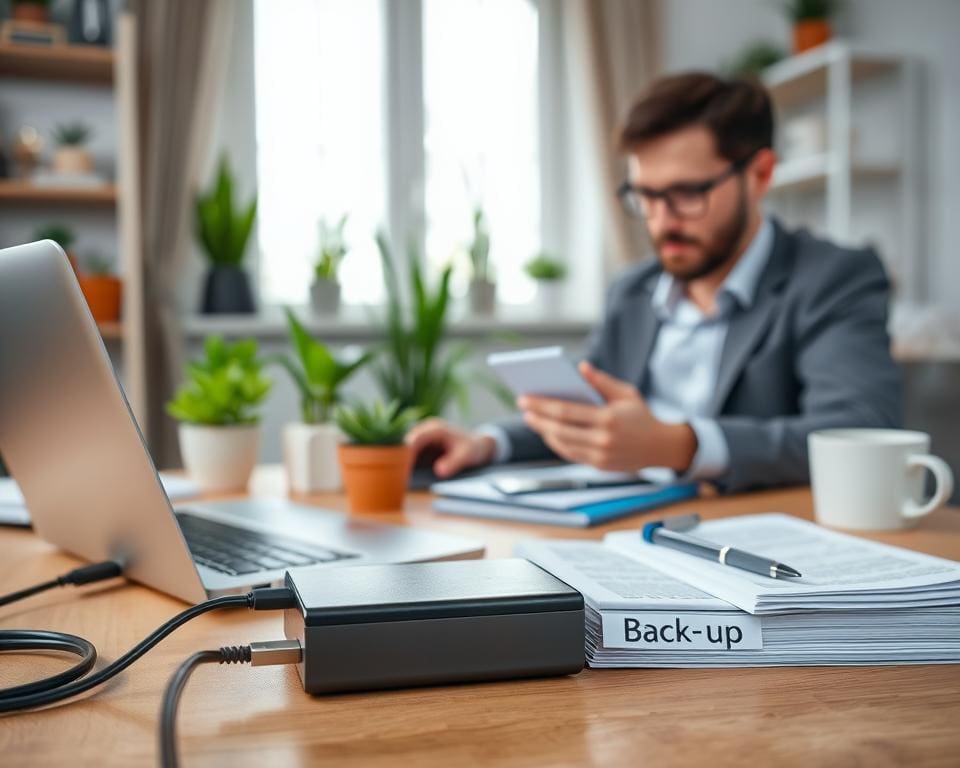 back-up maken