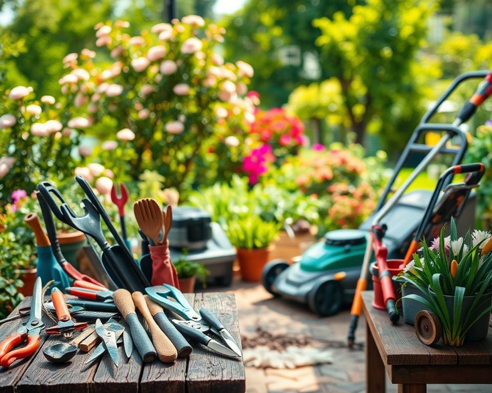 gereedschap en tuinmachines