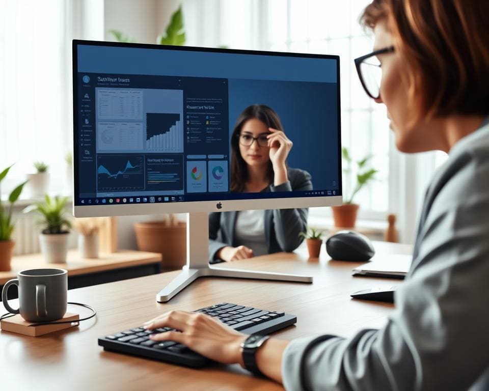 monitor thuiswerken