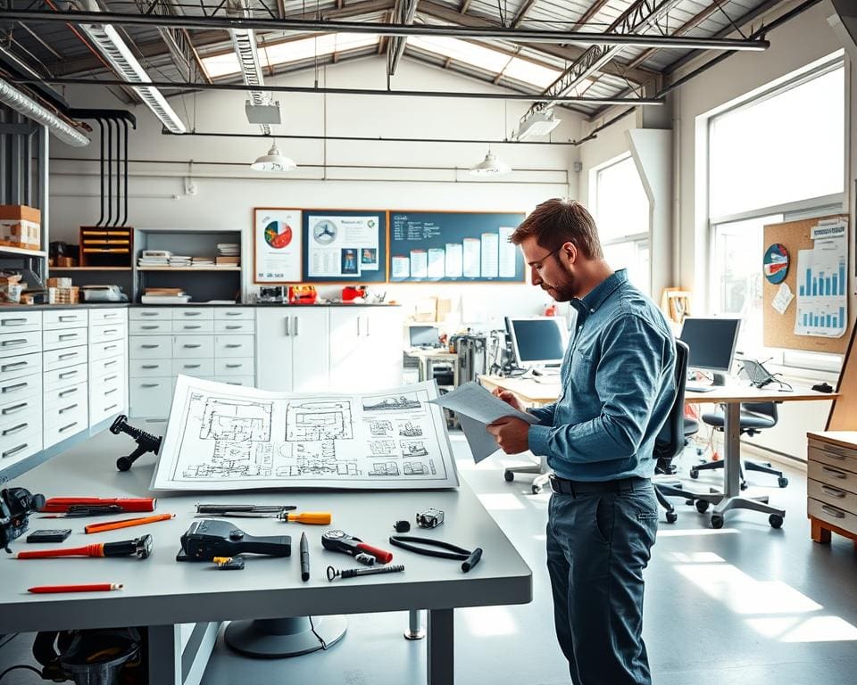 werkplaats efficiënter maken