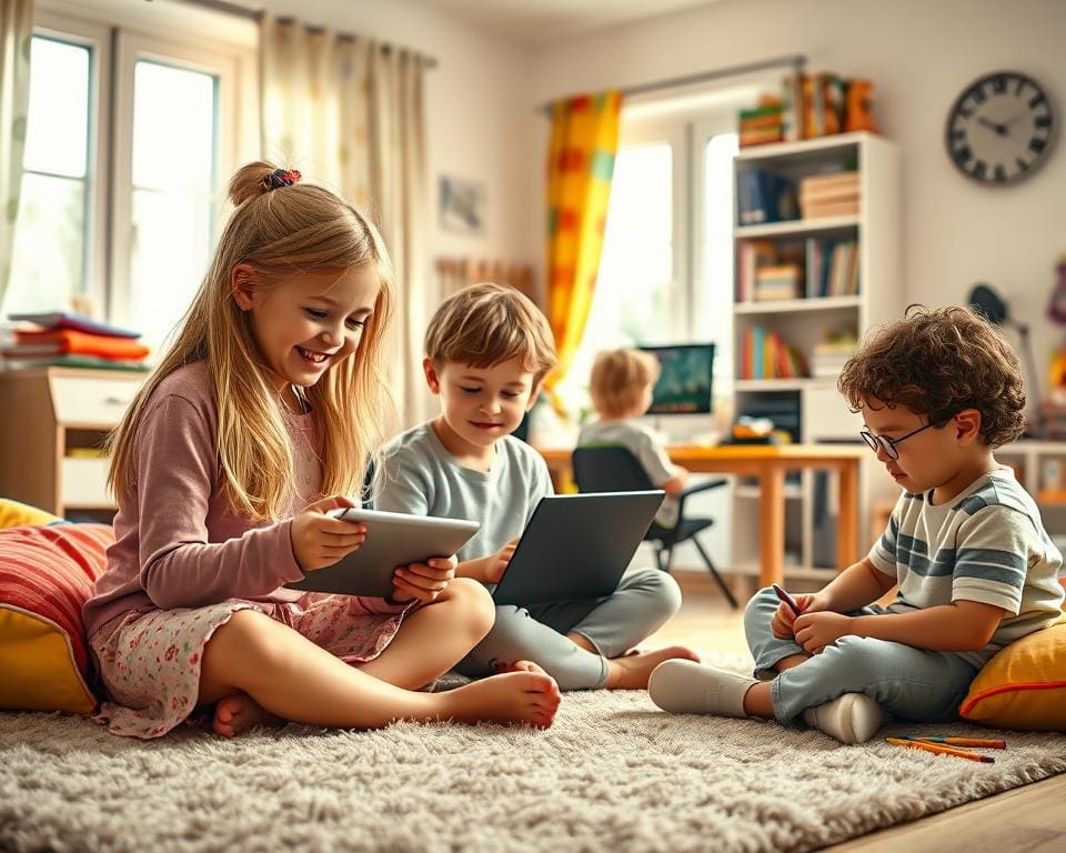 kinderen op internet