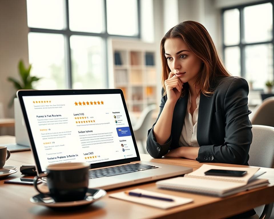 online reviews